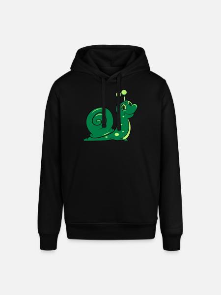 Snail Funny Kids - Stanley/Stella SOUNDER Unisex Hoodie - black