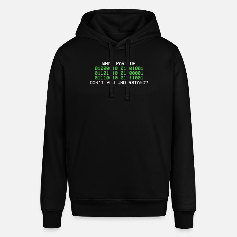 Binärcode Programmierer Informatik Binär - Stanley/Stella Unisex Hoodie SOUNDER - Schwarz