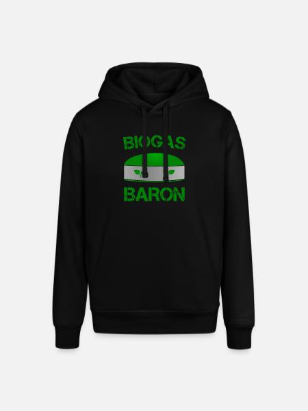 Biogas Baron Biogasanlage - Stanley/Stella Unisex Hoodie SOUNDER - Schwarz