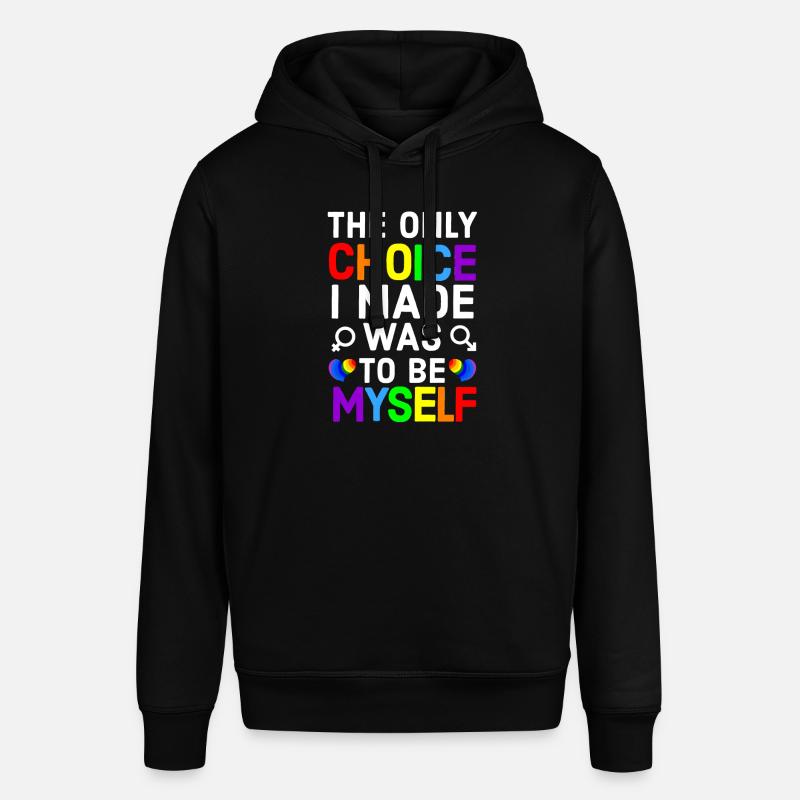 Regenbogen, Regenbogen, Regenbogen, Regenbogen, Regenbogen - Stanley/Stella Unisex Hoodie SOUNDER - Schwarz