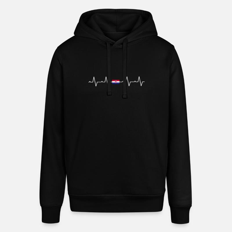 Croatie Drapeau croate Croate - Sweat à capuche SOUNDER Stanley/Stella Unisexe - noir