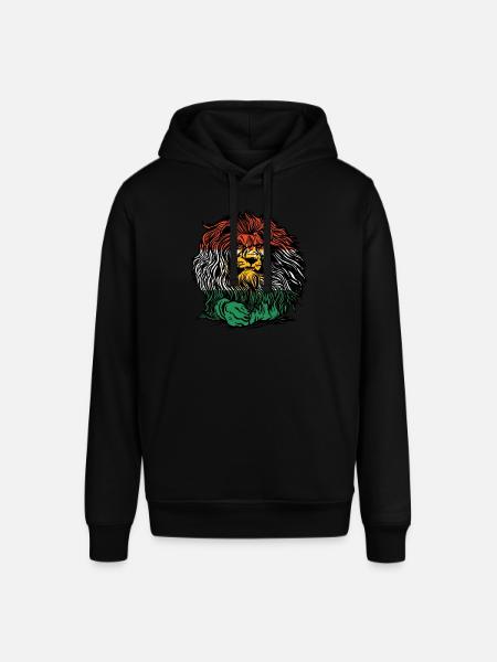 Kurdistan Lion kurdere kurdiske Løvehoved - Stanley/Stella SOUNDER unisex hoodie - sort