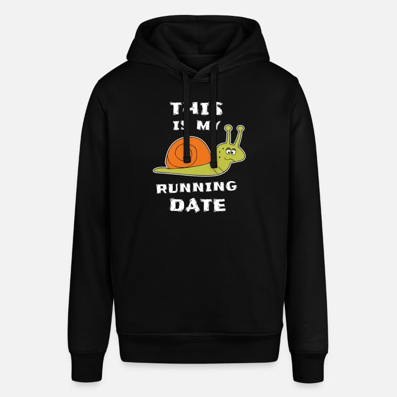 Jogging lent Snail Runner - Sweat à capuche SOUNDER Stanley/Stella Unisexe - noir
