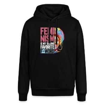 Féminisme Droits des femmes Autonomisation des femmes Féministe - Sweat à capuche SOUNDER Stanley/Stella Unisexe - noir - Devant - Alina (178cm) & Michal (187cm)