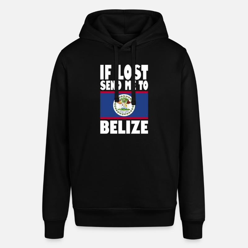 Drapeau du Belize - Sweat à capuche SOUNDER Stanley/Stella Unisexe - noir