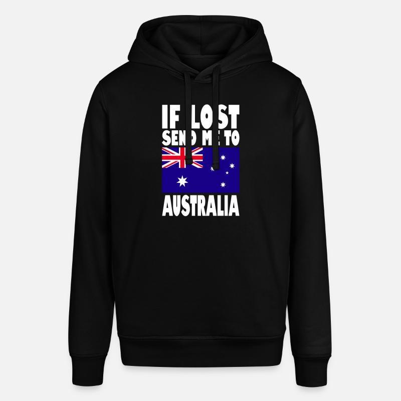 Drapeau de l’Australie - Sweat à capuche SOUNDER Stanley/Stella Unisexe - noir