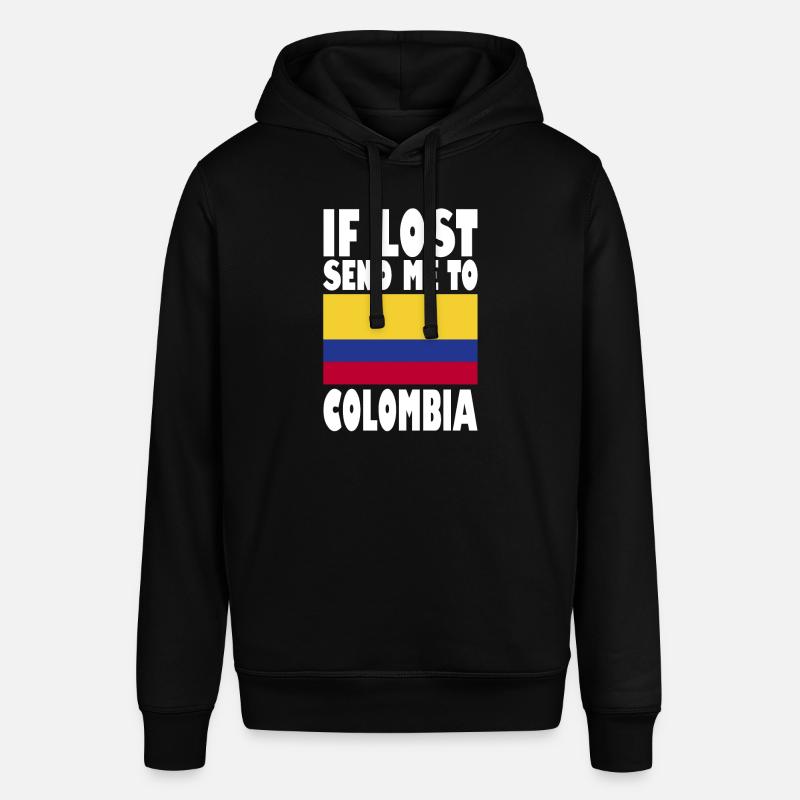 Drapeau de la Colombie - Sweat à capuche SOUNDER Stanley/Stella Unisexe - noir