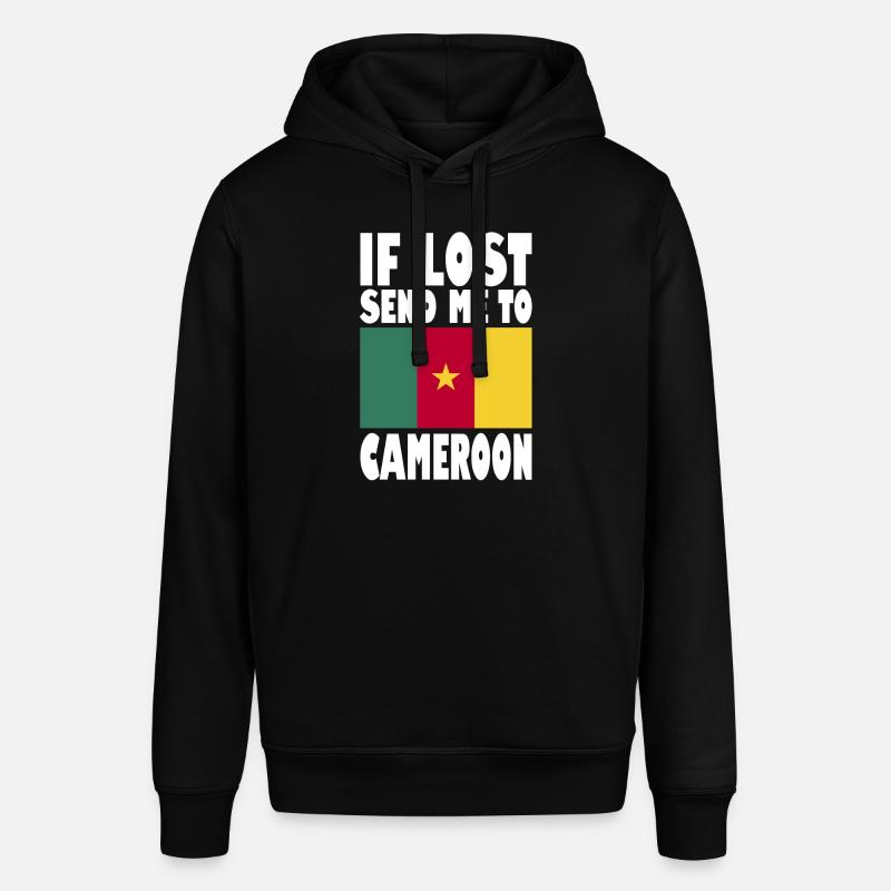 Drapeau du Cameroun - Sweat à capuche SOUNDER Stanley/Stella Unisexe - noir