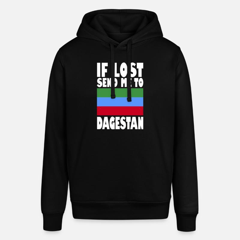 Drapeau du Daghestan - Sweat à capuche SOUNDER Stanley/Stella Unisexe - noir
