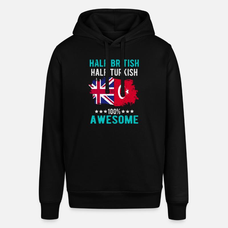 Moitié britannique moitié turc - Sweat à capuche SOUNDER Stanley/Stella Unisexe - noir
