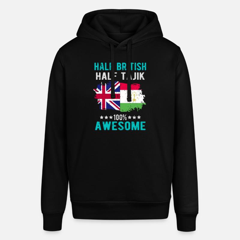 Moitié britannique moitié tadjik - Sweat à capuche SOUNDER Stanley/Stella Unisexe - noir