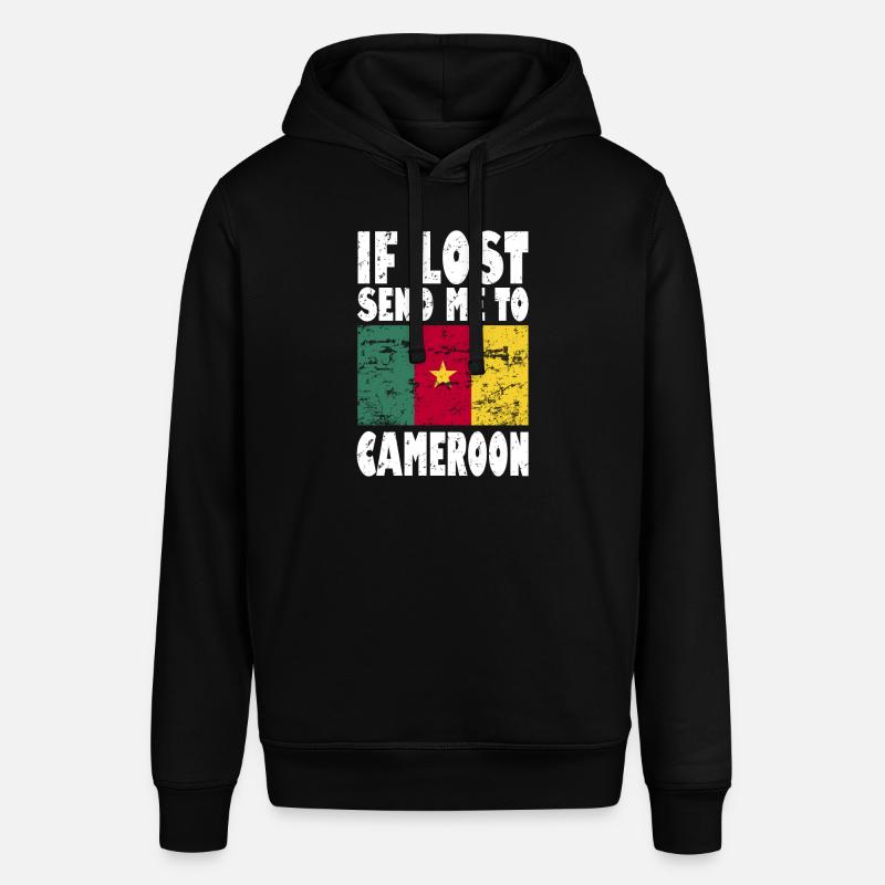 Drapeau du Cameroun - Sweat à capuche SOUNDER Stanley/Stella Unisexe - noir