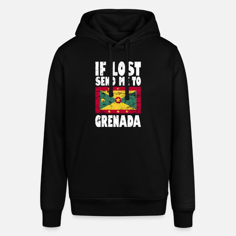 Drapeau de la Grenade - Sweat à capuche SOUNDER Stanley/Stella Unisexe - noir