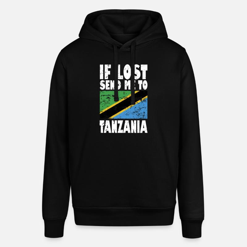Drapeau de la Tanzanie - Sweat à capuche SOUNDER Stanley/Stella Unisexe - noir