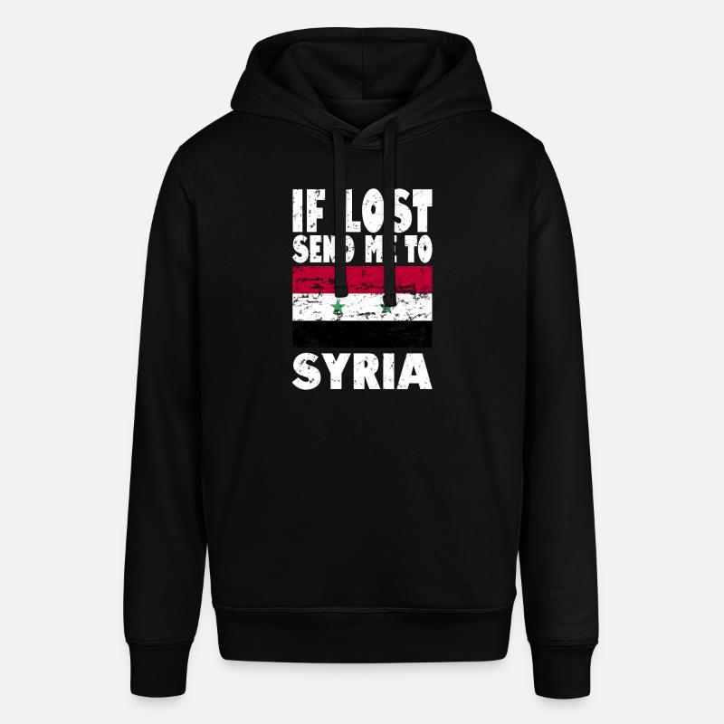 Slogan du drapeau syrien - Sweat à capuche SOUNDER Stanley/Stella Unisexe - noir