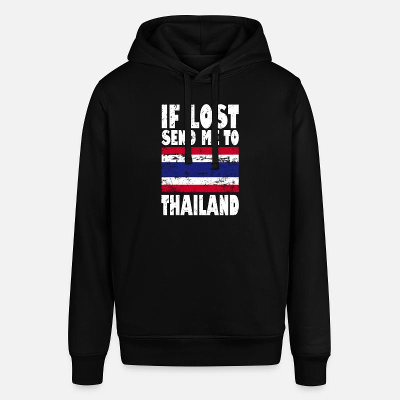Drapeau de la Thaïlande - Sweat à capuche SOUNDER Stanley/Stella Unisexe - noir
