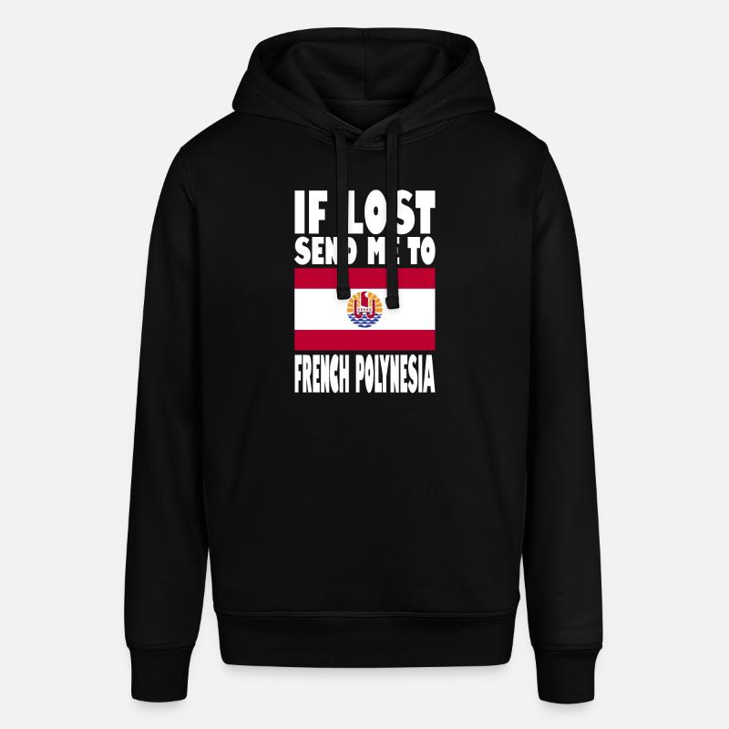 Français Drapeau de la Polynésie - Sweat à capuche SOUNDER Stanley/Stella Unisexe - noir