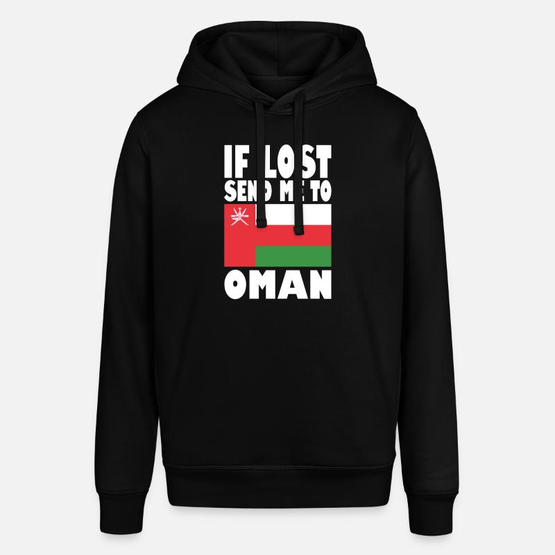 Dicton du drapeau d’Oman - Sweat à capuche SOUNDER Stanley/Stella Unisexe - noir
