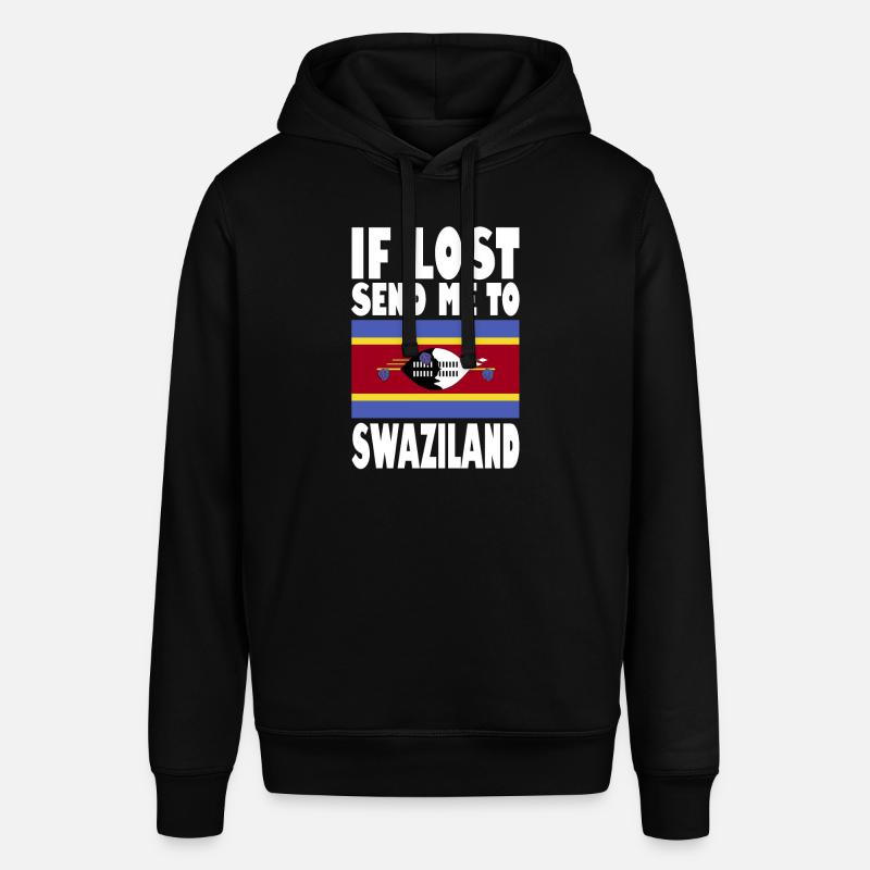 Drapeau du Swaziland - Sweat à capuche SOUNDER Stanley/Stella Unisexe - noir