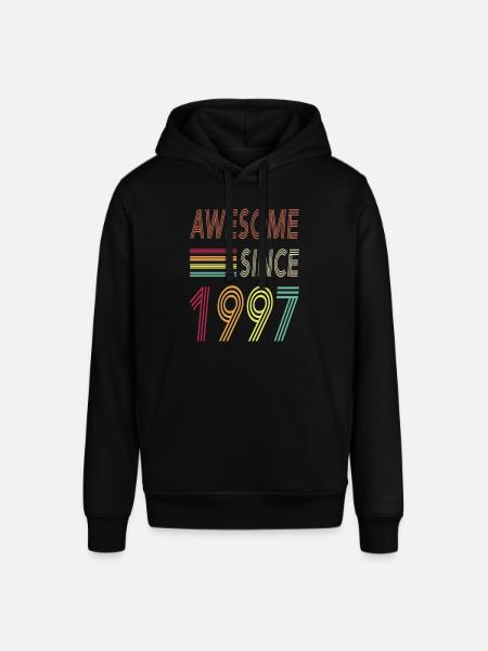 Awesome since 1997 - Stanley/Stella Unisex Hoodie SOUNDER - Schwarz