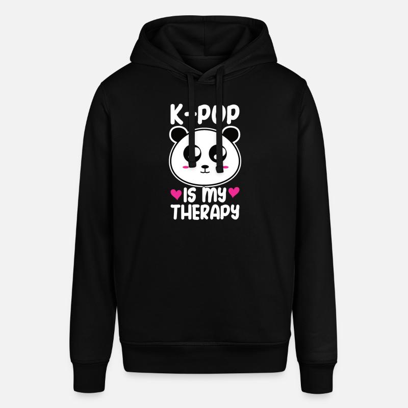 K-Pop Panda - Sweat à capuche SOUNDER Stanley/Stella Unisexe - noir