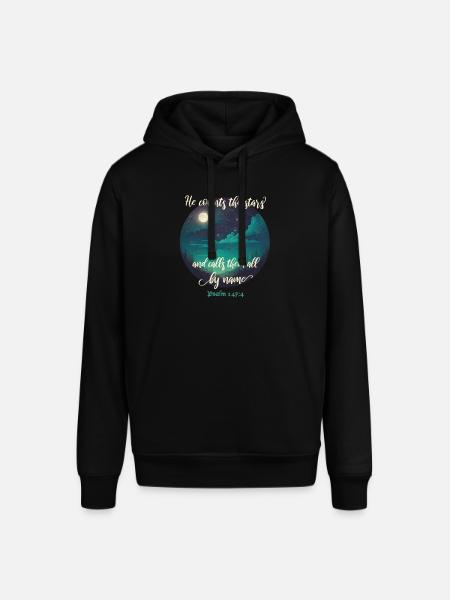 Bible verse Christian religious motif - Stanley/Stella SOUNDER Unisex Hoodie - black