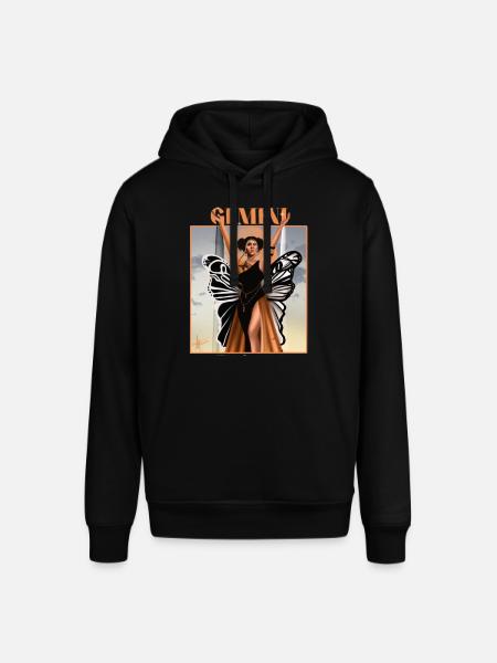 Gemini - Stanley/Stella Unisex Hoodie SOUNDER - Schwarz
