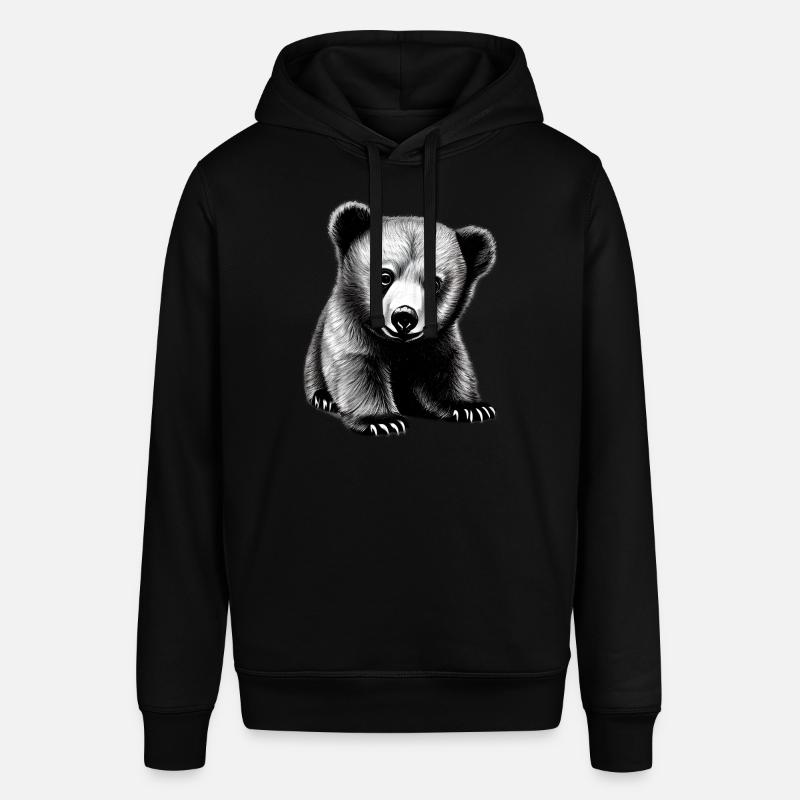 Ours - Sweat à capuche SOUNDER Stanley/Stella Unisexe - noir