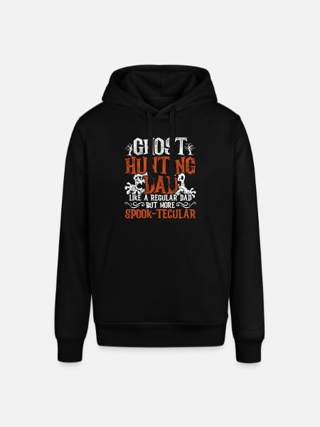 Ghost Hunt Spook-tecular Ghost Hunting Dad - Stanley/Stella SOUNDER Unisex Hoodie - black