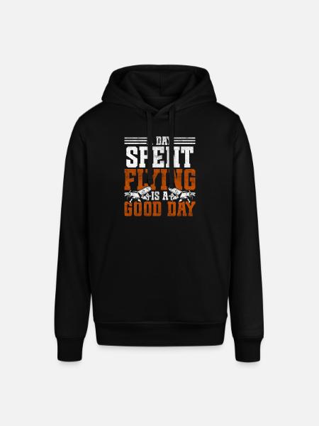 Modellflugzeug Modellflieger - Stanley/Stella Unisex Hoodie SOUNDER - Schwarz