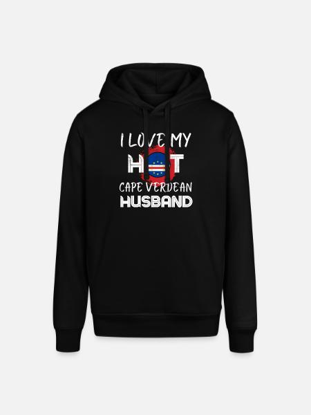 Funny Cape Verdean Husband - Stanley/Stella SOUNDER Unisex Hoodie - black