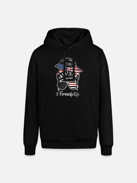 Firefighter Fire Crews ́ - Stanley/Stella SOUNDER Unisex Hoodie - black