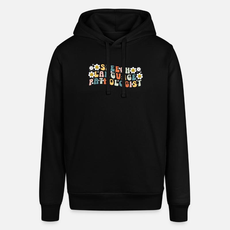 Groovy Speech Language Pathologist SLP - Stanley/Stella Unisex Hoodie SOUNDER - Schwarz