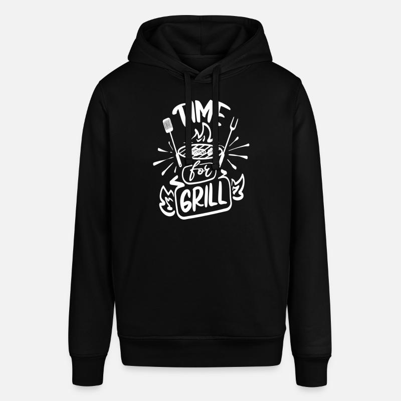 C’est l’heure des grillades - Sweat à capuche SOUNDER Stanley/Stella Unisexe - noir