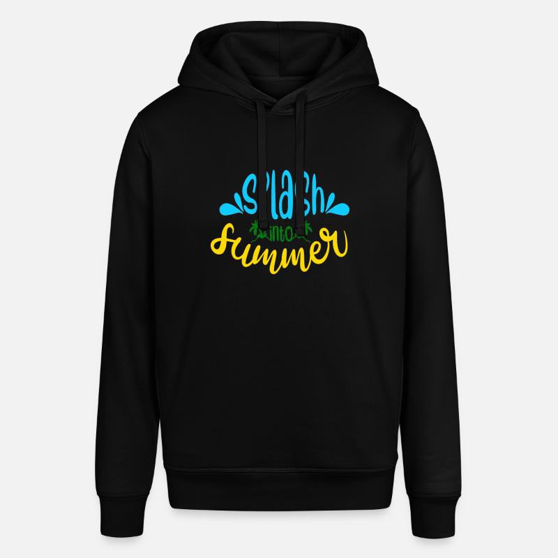 Planschen Sie in den Sommer - Stanley/Stella Unisex Hoodie SOUNDER - Schwarz