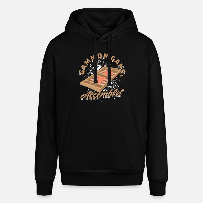 Backgammon Gammon Gang Rassemblez-vous ! - Sweat à capuche SOUNDER Stanley/Stella Unisexe - noir