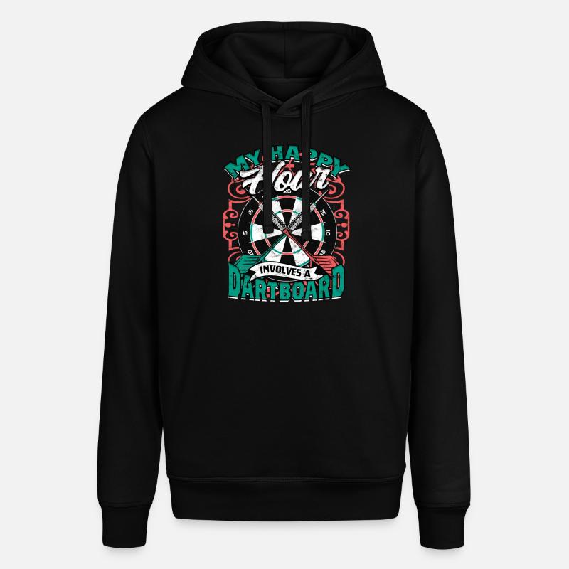 Dard joueur de fléchettes - Sweat à capuche SOUNDER Stanley/Stella Unisexe - noir