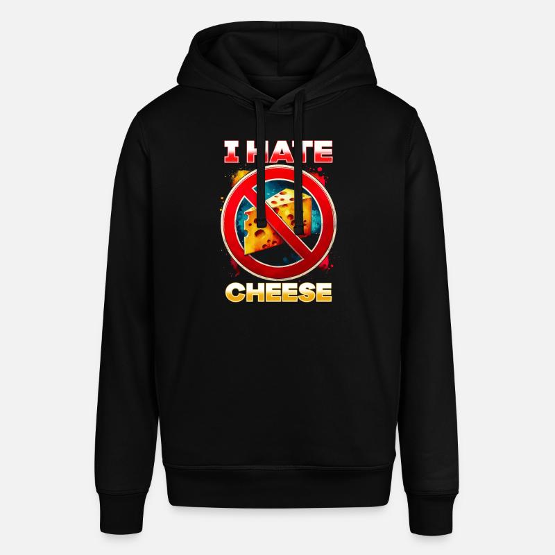 Je déteste le fromage - Sweat à capuche SOUNDER Stanley/Stella Unisexe - noir