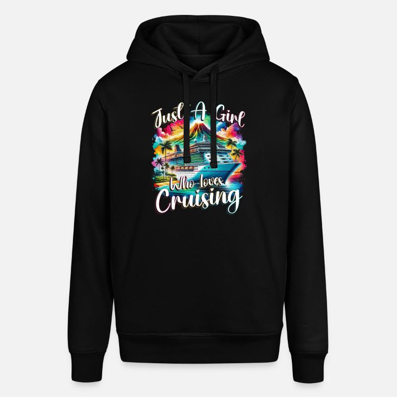Croisé de croisière - Sweat à capuche SOUNDER Stanley/Stella Unisexe - noir