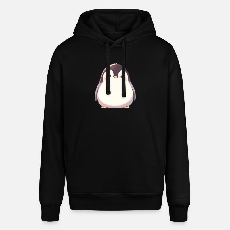 Pingouin Kawaii Pingouin mignon - Sweat à capuche SOUNDER Stanley/Stella Unisexe - noir