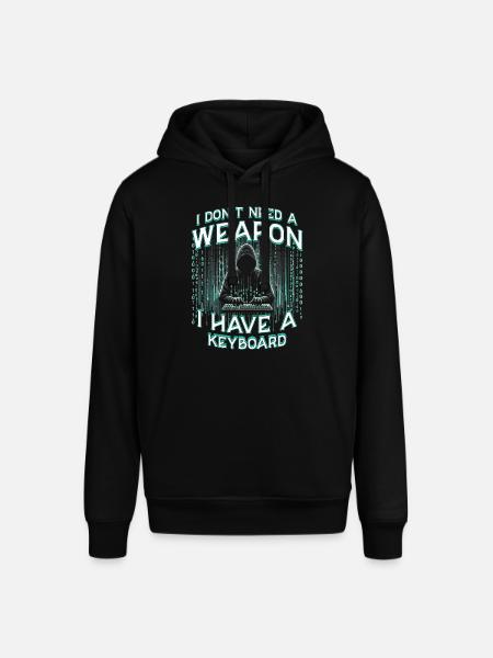 Penetrationstester Penetration Tester - Stanley/Stella Unisex Hoodie SOUNDER - Schwarz