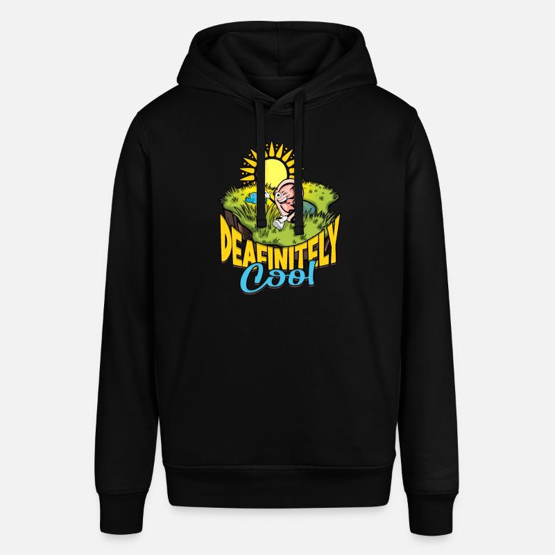 Perte auditive Décidément cool - Sweat à capuche SOUNDER Stanley/Stella Unisexe - noir