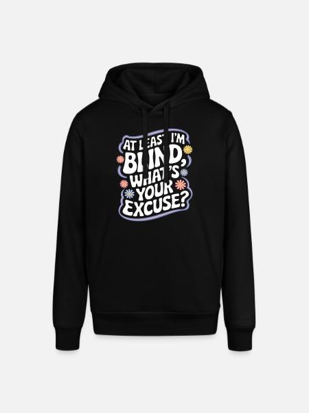 Blinde Blindheit Sehbehinderte Menschen - Stanley/Stella Unisex Hoodie SOUNDER - Schwarz