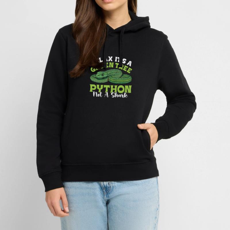 Green Tree Python Stanley/Stella SOUNDER Unisex Hoodie