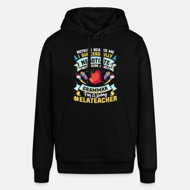 Drôle de professeur d’école d’anglais - Sweat à capuche SOUNDER Stanley/Stella Unisexe - noir