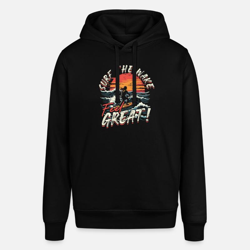 Wakeboarding Wakeboard Wakeboarder - Sweat à capuche SOUNDER Stanley/Stella Unisexe - noir