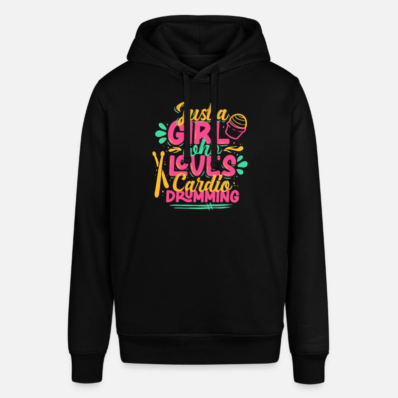 Cardio Drummer Cardio Drumming - Sweat à capuche SOUNDER Stanley/Stella Unisexe - noir