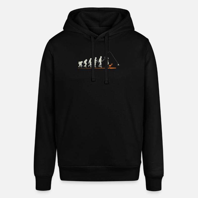 Pêcher Evolution cadeau pêche - Sweat à capuche SOUNDER Stanley/Stella Unisexe - noir