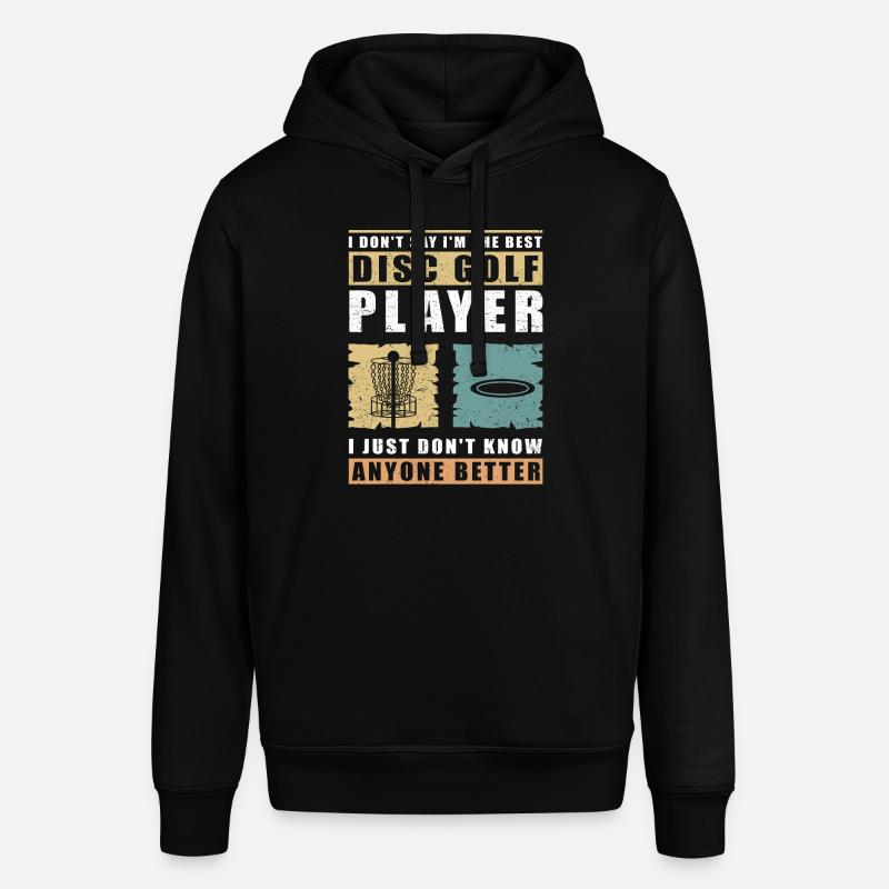 Discgolf Disc Golf Discgolfspieler Geschenk - Stanley/Stella Unisex Hoodie SOUNDER - Schwarz