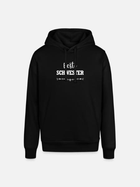 Beste Schwester - Stanley/Stella Unisex Hoodie SOUNDER - Schwarz